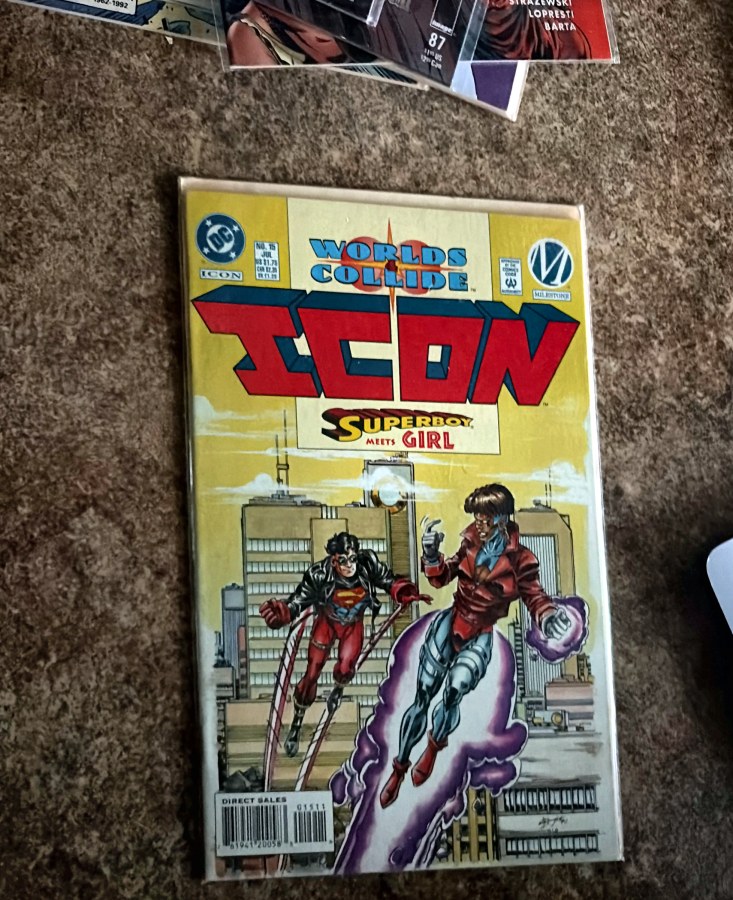 Icon #15 (1994) DC Comics / Milestone Media cover