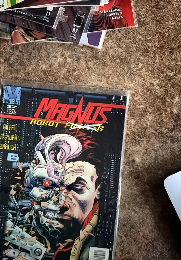 Magnus, Robot Fighter #57 (1995) Valiant cover
