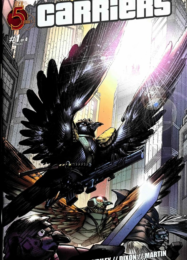 Carriers #1 (2021) Red 5 Comics cover
