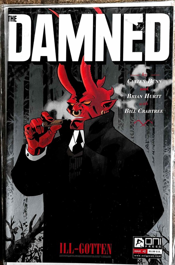 The Damned #2 (2017) Oni Press cover