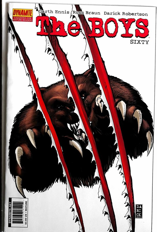 The Boys #60 (2011) Dynamite Entertainment cover