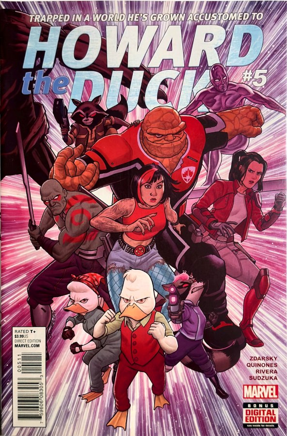 Howard the Duck #5 (2015) Marvel cover
