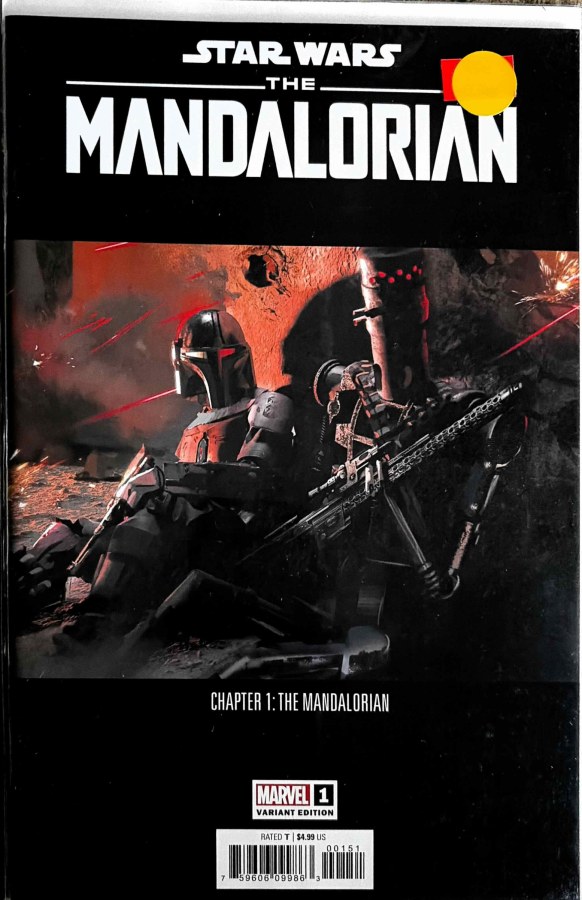 Star Wars: The Mandalorian #1 (2022) Marvel cover