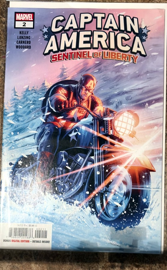 Captain America: Sentinel of Liberty #2 (2022) Marvel cover