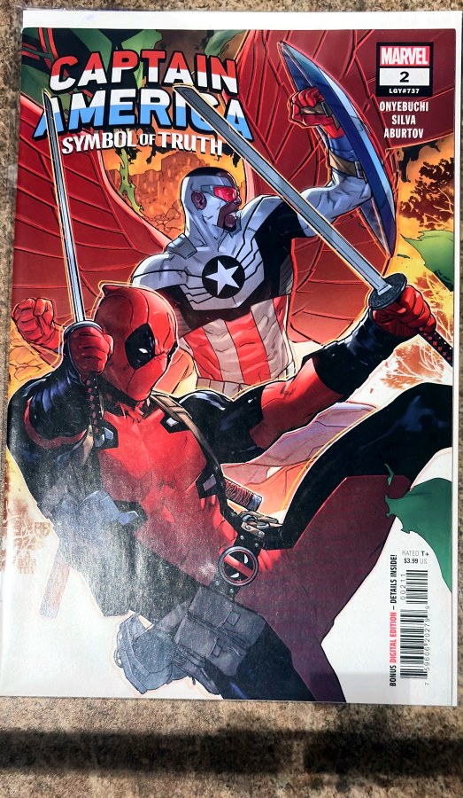 Captain America: Symbol of Truth #2 (2022) Marvel Comics cover