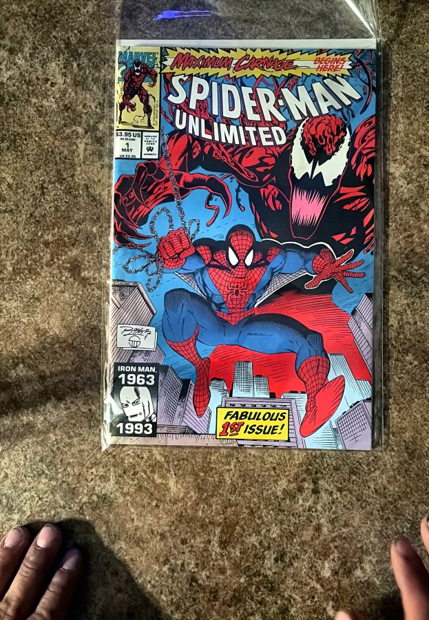 Spider-Man Unlimited #1 (1993) Marvel Comics cover