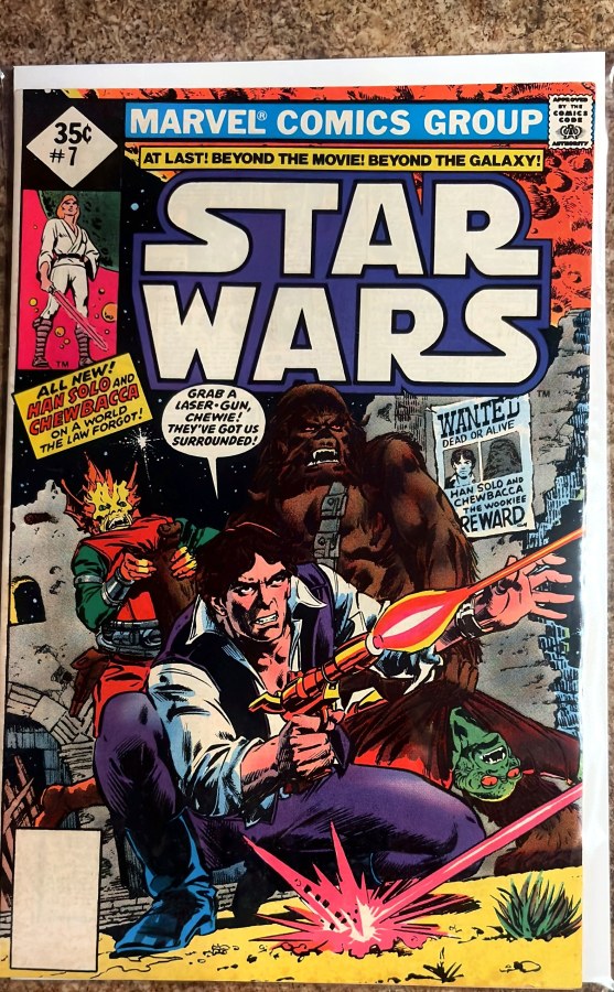 Star Wars #7 (1978) Marvel Comics Group cover