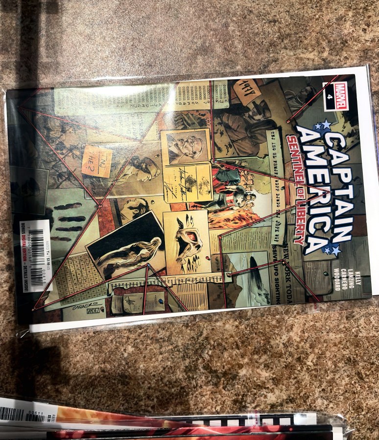Captain America: Sentinel of Liberty #4 (2022) Marvel cover