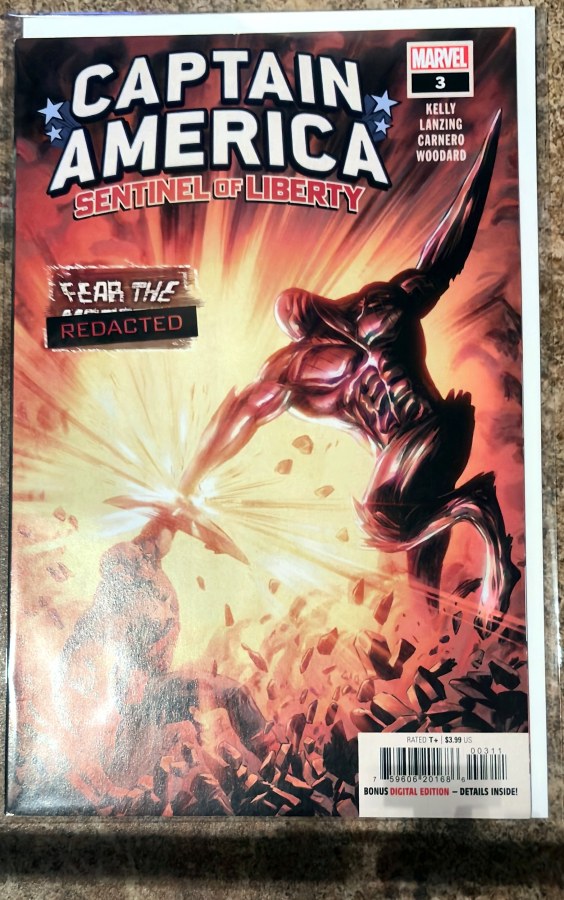 Captain America: Sentinel of Liberty #3 (2022) Marvel cover