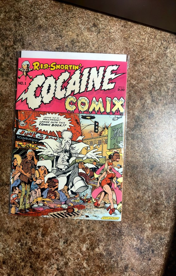 Cocaine Comix #1 (1981) Last Gasp cover