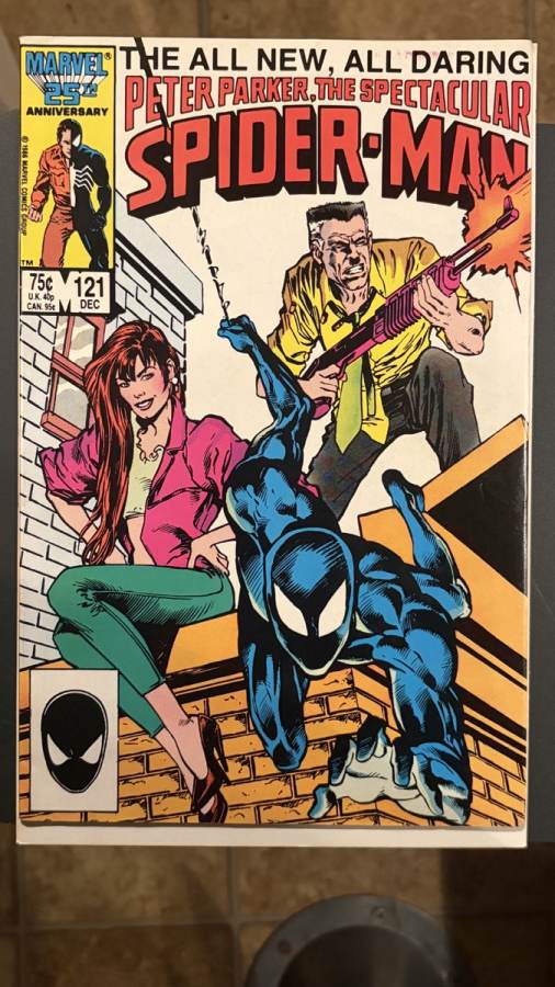 Peter Parker, The Spectacular Spider-Man #121 (1986) Marvel NM cover
