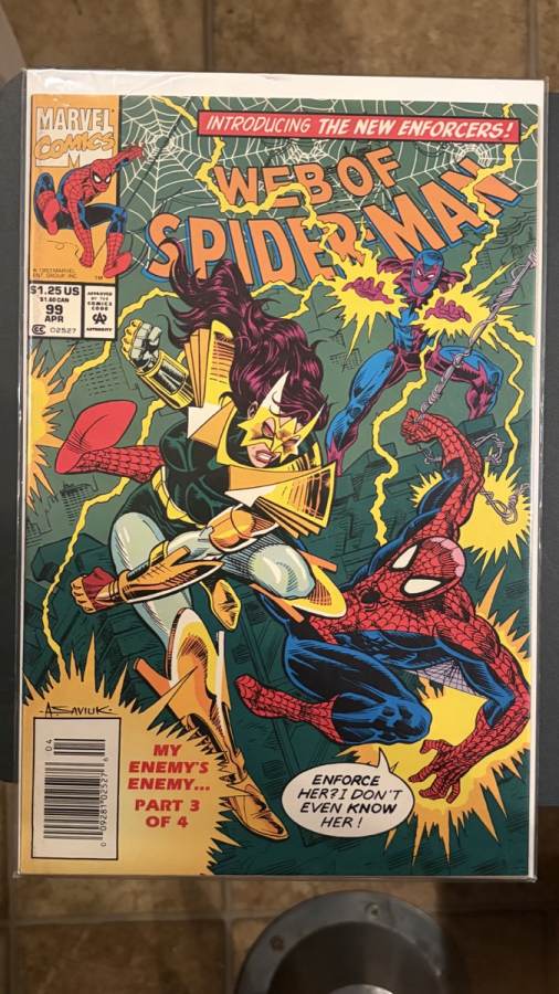 Web of Spider-Man #99 cover