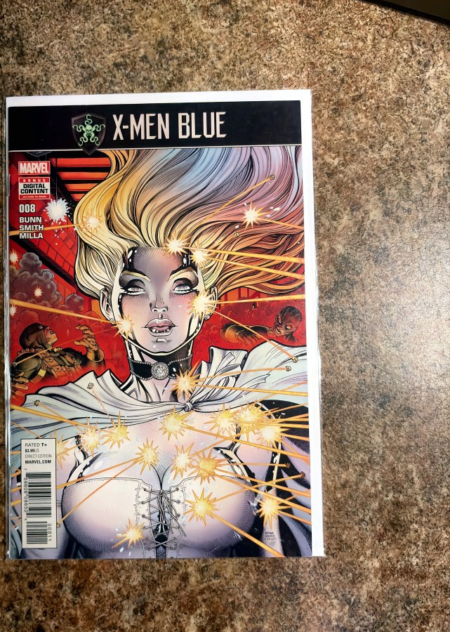 X-Men Blue #8 (2017) Marvel Comics cover