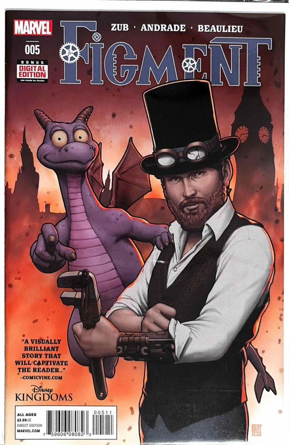 Figment #5 (2014) Marvel cover