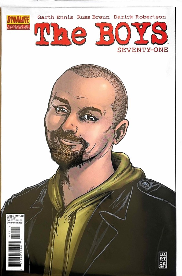 The Boys #71 (2012) Dynamite cover