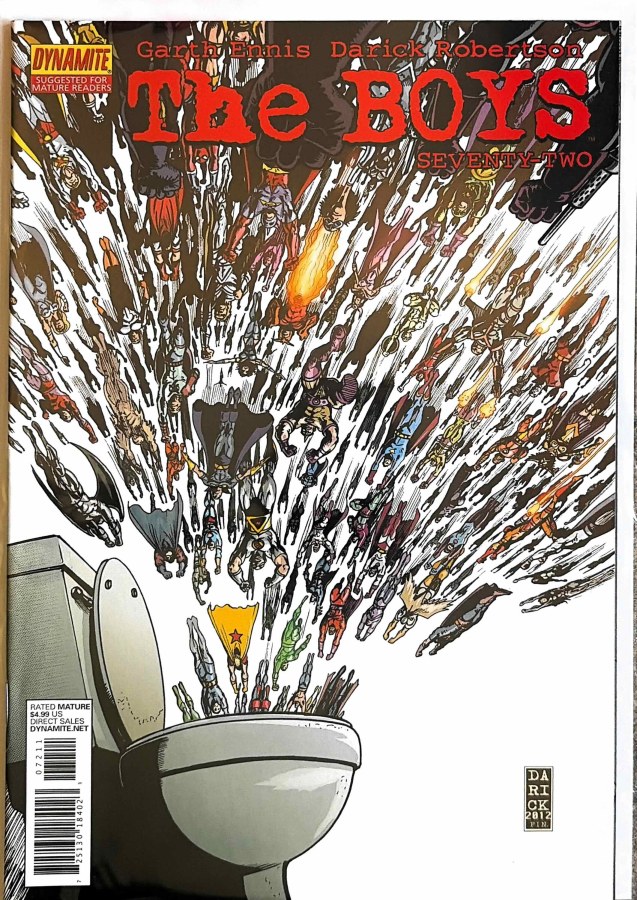 The Boys #72 (2012) Dynamite cover