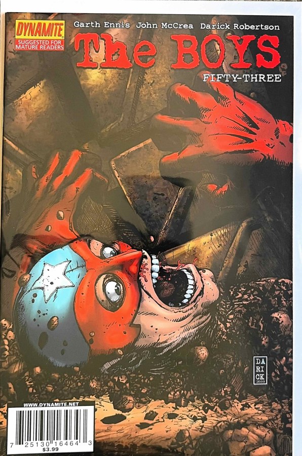 The Boys #53 (2011) Dynamite cover