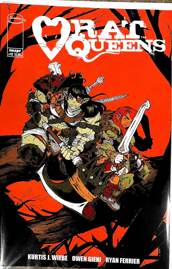 Rat Queens #12 (2018) Image Comics / Shadowline cover