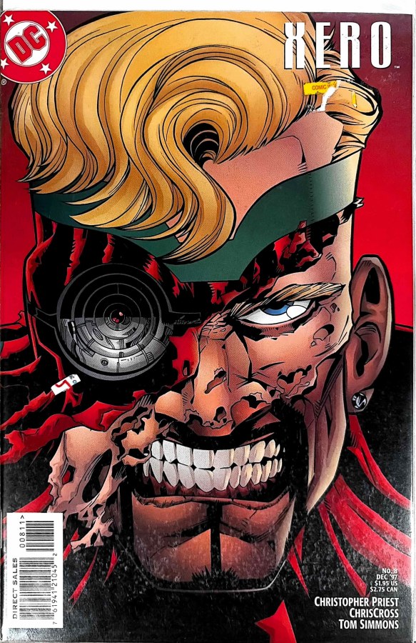 Xero #8 (1997) DC Comics cover