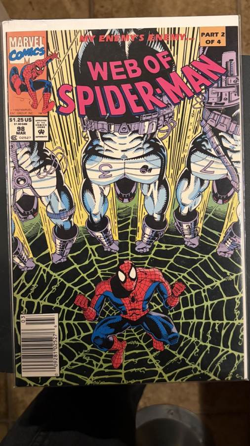 Web of Spider-Man #98 cover