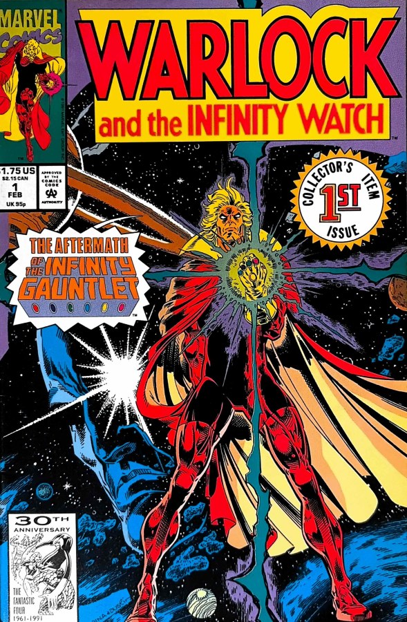 Warlock and the Infinity Watch #1 (1992) Marvel cover