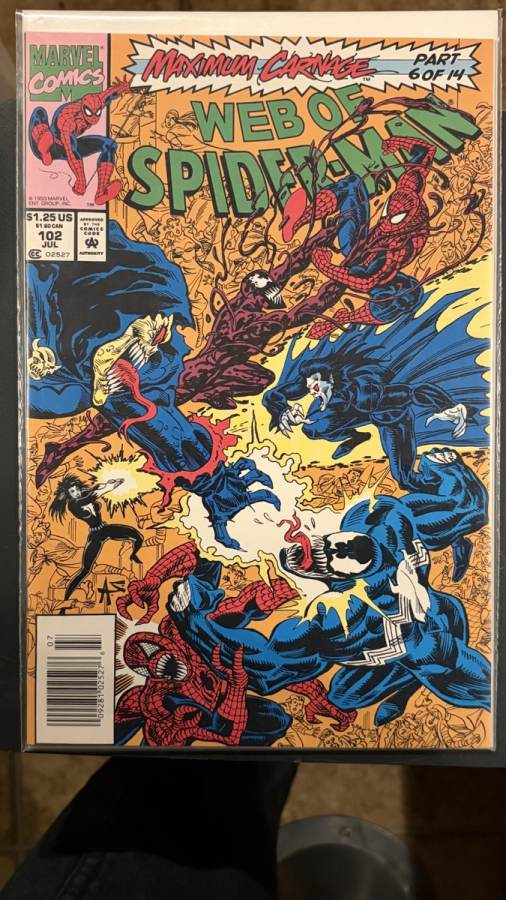 Web of Spider-Man #102 cover