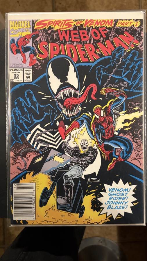 Web of Spider-Man #95 cover