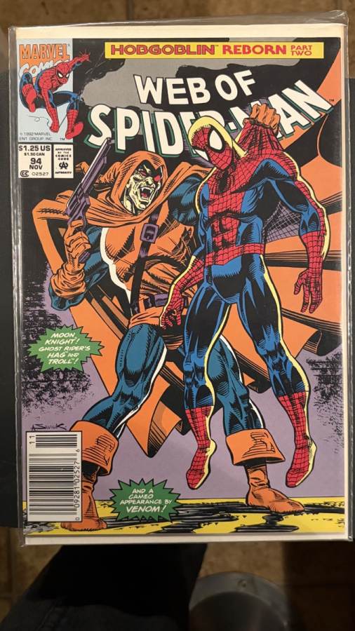 Web of Spider-Man #94 cover