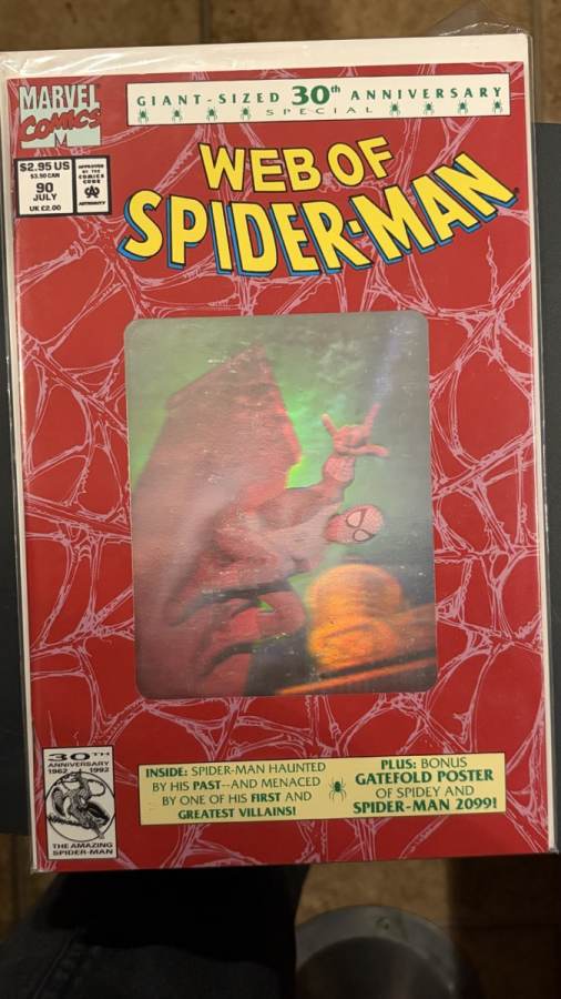 Web of Spider-Man #90 cover