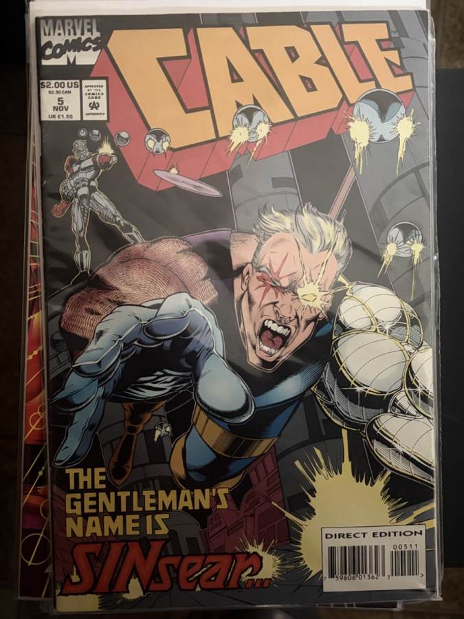 Cable #5 (1993) Marvel NM cover