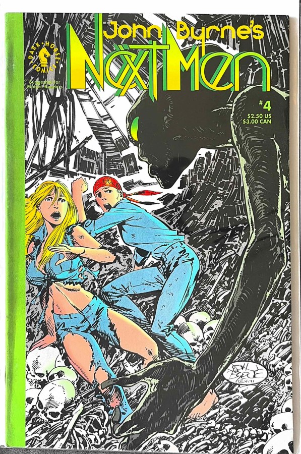 John Byrne's Next Men #4 Dark Horse cover