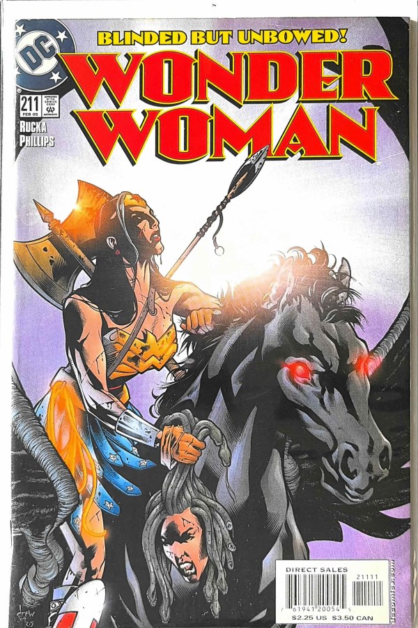 Wonder Woman #211 (2005) DC cover