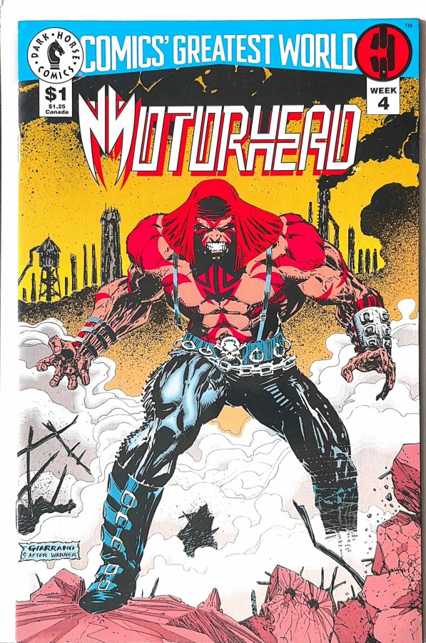 Comics' Greatest World: Motorhead #Week 4 Dark Horse cover