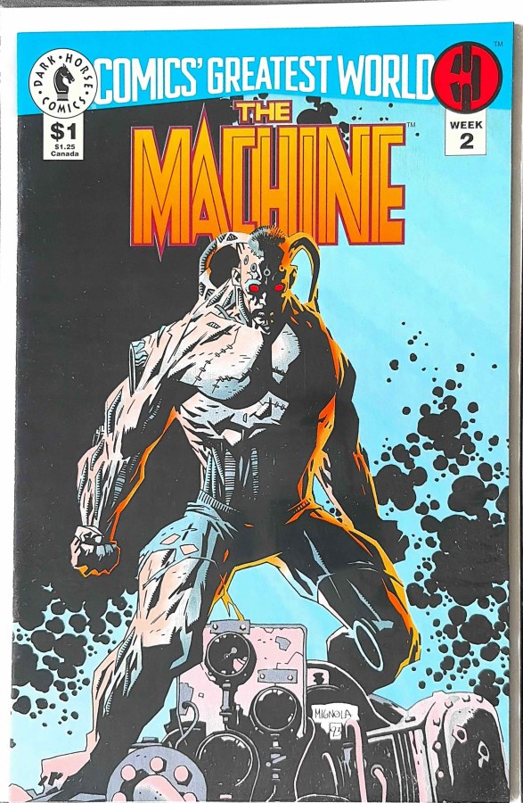 Comics' Greatest World: The Machine #Week 2 Dark Horse cover