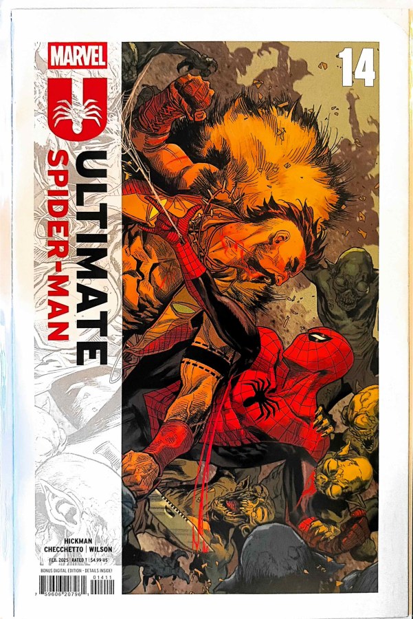 Ultimate Spider-Man #14 (2025) Marvel cover