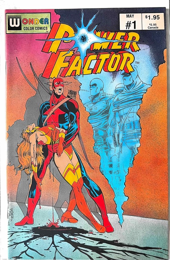 Power Factor #1 (1987) Wonder Color Comics cover
