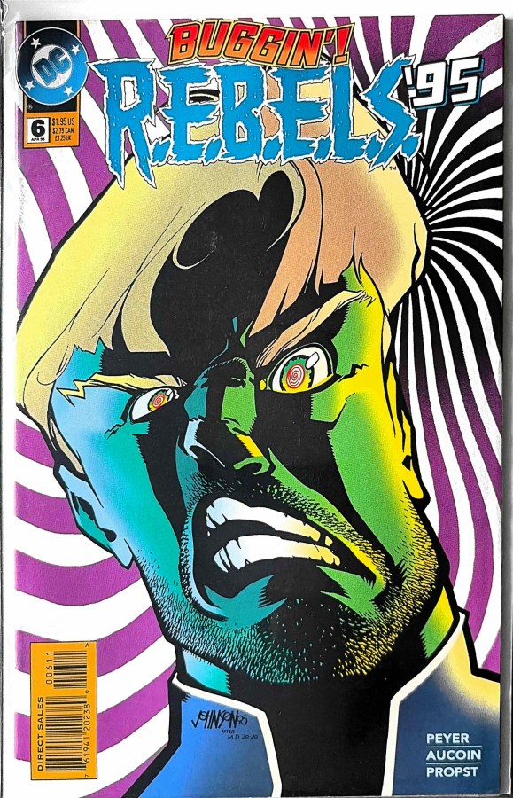 R.E.B.E.L.S. '95 #6 (1995) DC cover