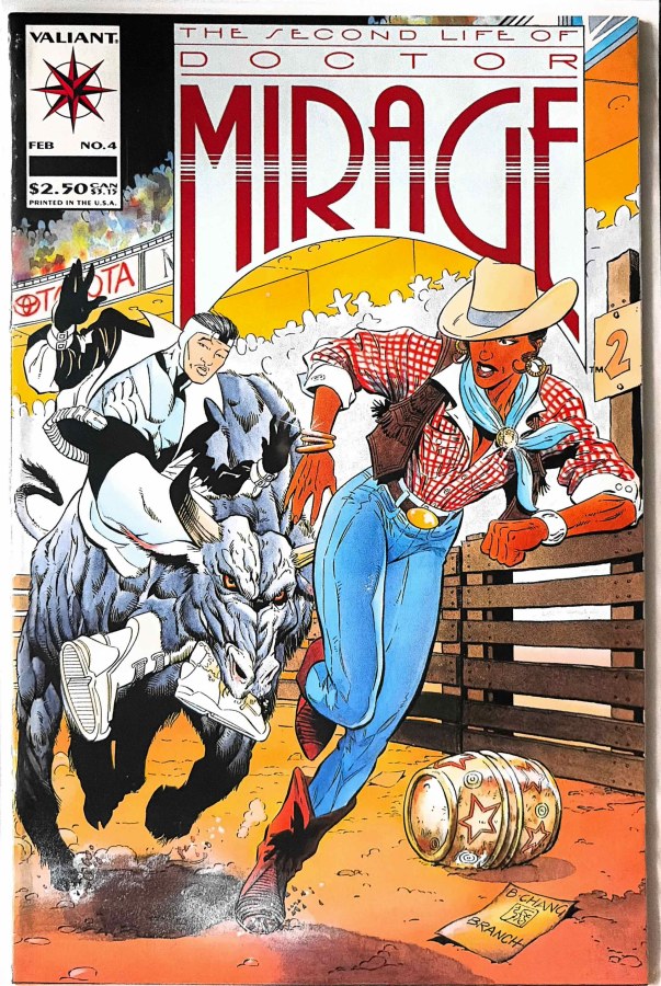 The Second Life of Doctor Mirage #4 (1994) Valiant cover