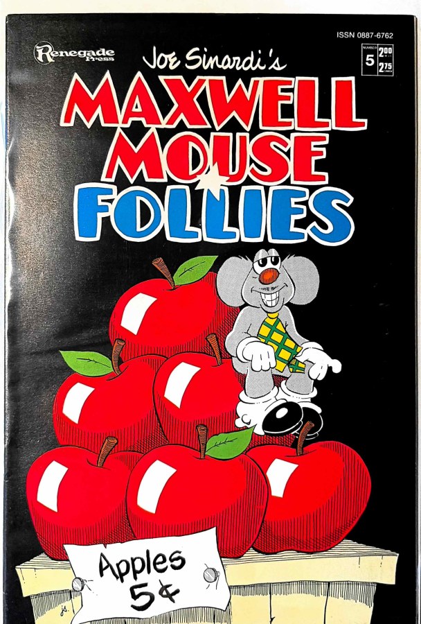 Maxwell Mouse Follies #5 Renegade cover