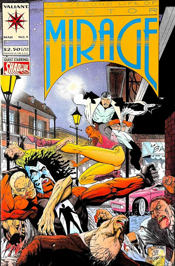 The Second Life of Doctor Mirage #5 (1994) Valiant cover