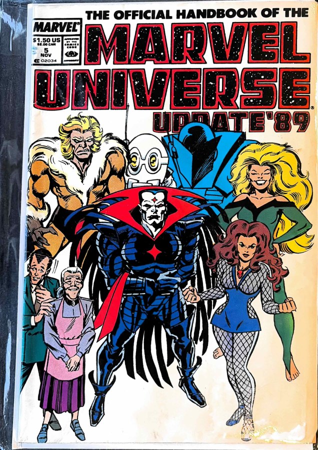 Official Handbook of the Marvel Universe Update '89 #5