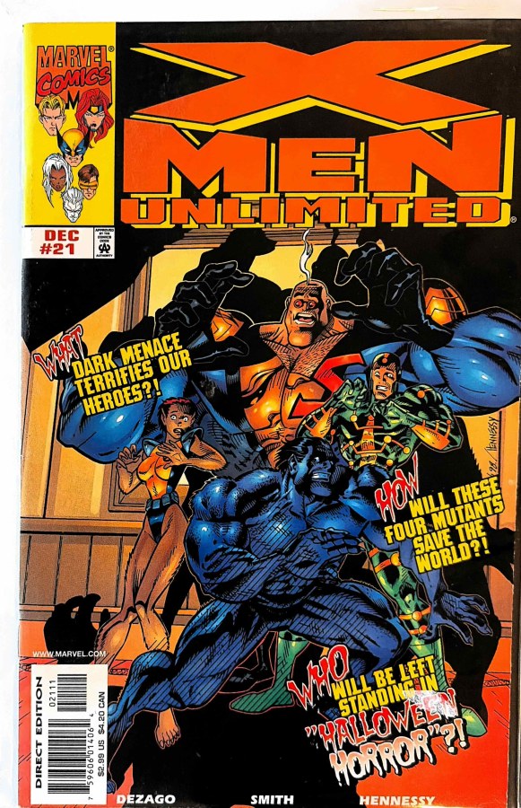 X-Men Unlimited #21 (1998) Marvel cover
