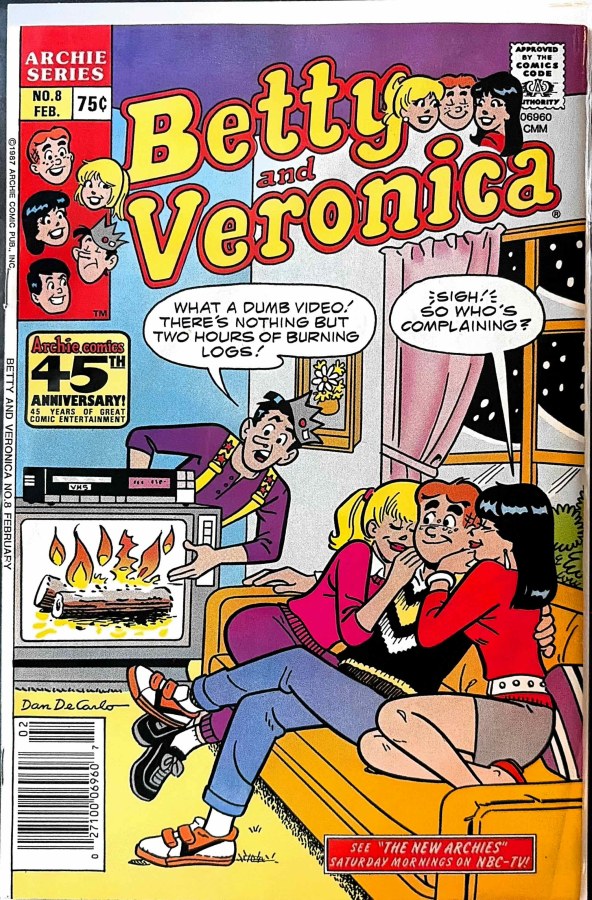 Betty and Veronica #8 (1988) Archie cover