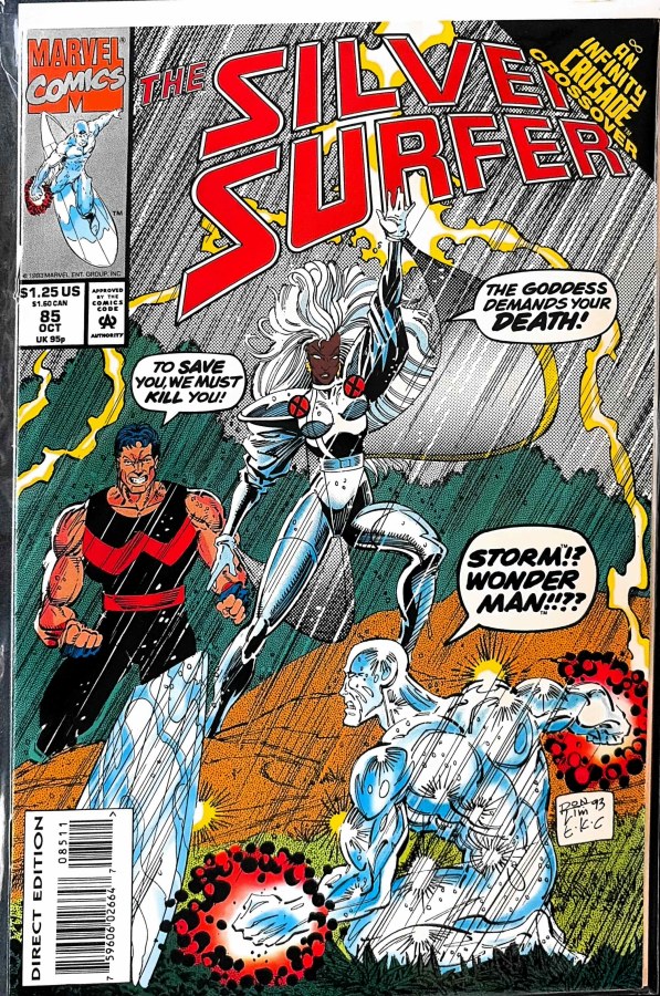 The Silver Surfer #85 (1993) Marvel cover