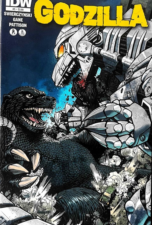 Godzilla #5 IDW cover