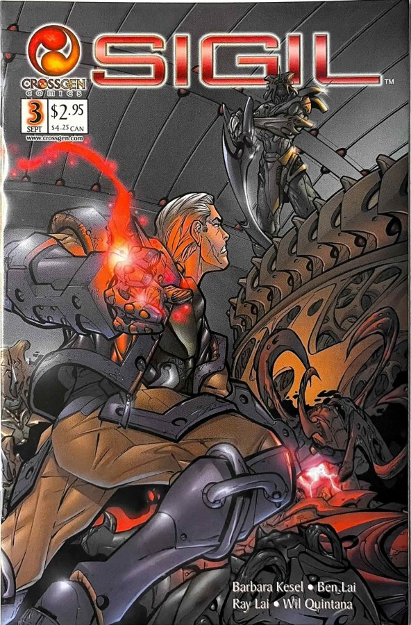 Sigil #3 (2000) CrossGen Comics cover