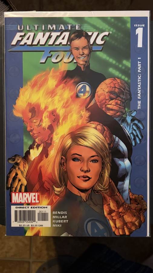 Ultimate Fantastic Four #1 (2004) Marvel NM cover