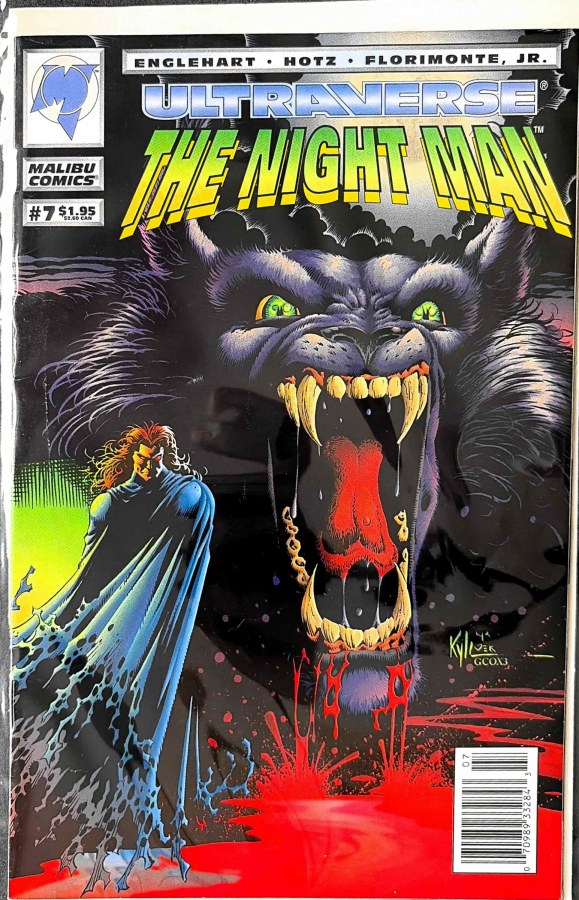 The Night Man #7 (1994) Malibu cover