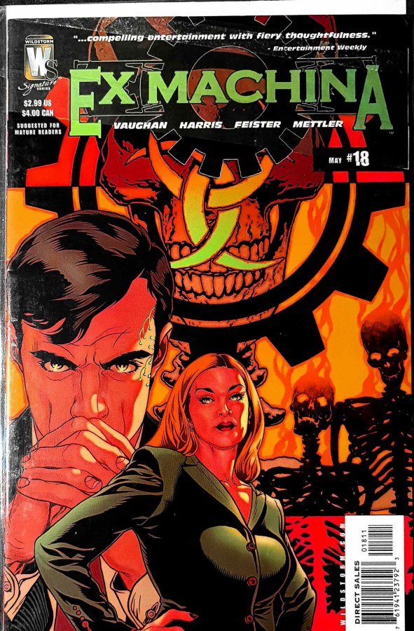Ex Machina #18 (2006) Wildstorm cover