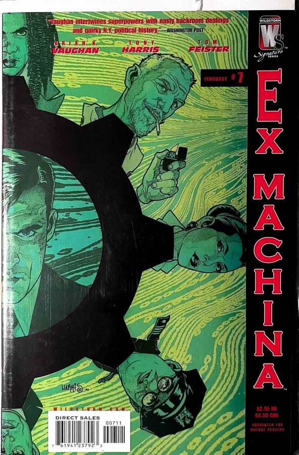 Ex Machina #7 (2005) Wildstorm cover